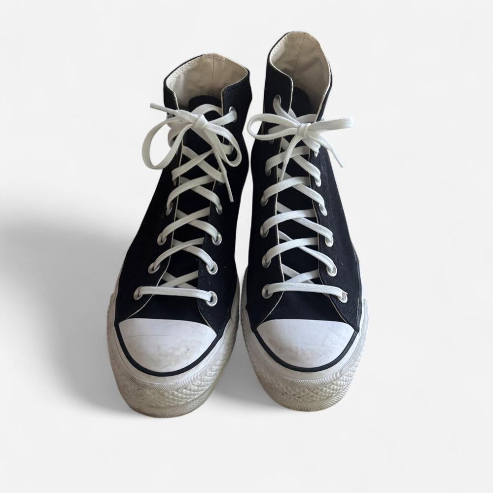 Converse Chuck Taylor All Star Lift High Top Platform Sneakers Black Size 9